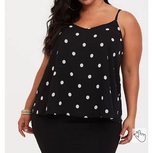 SOPHIE CHIFFON DOUBLE LAYER SWING CAMI